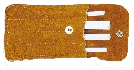 Spyderco Sharpening Set w/Four Ceramic Files & Suede Pouch 400F