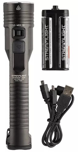 STINGER 2020 LED 2000LM BK USB | 120V |LED FLASHLIGHT|USB CORD