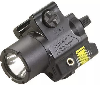 Streamlight TLR-4 Rail-Mount Tactical LED Flashlight w/Laser Combo (69240)
