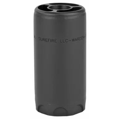 Surefire | Direct Thread Warden Blast Regulator / Flash Suppressor| 5.56 NATO | 1/2x28 | Black | WARDEN-1/2-28-BK