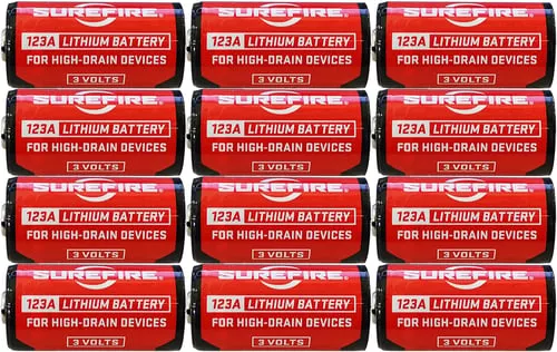 Surefire SF123A Batteries 12/ct