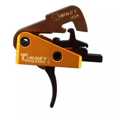 Timney Triggers Trigger | Solid | 4 Lbs | Fits AR10 | Not Adjustable | Black Finish | 670