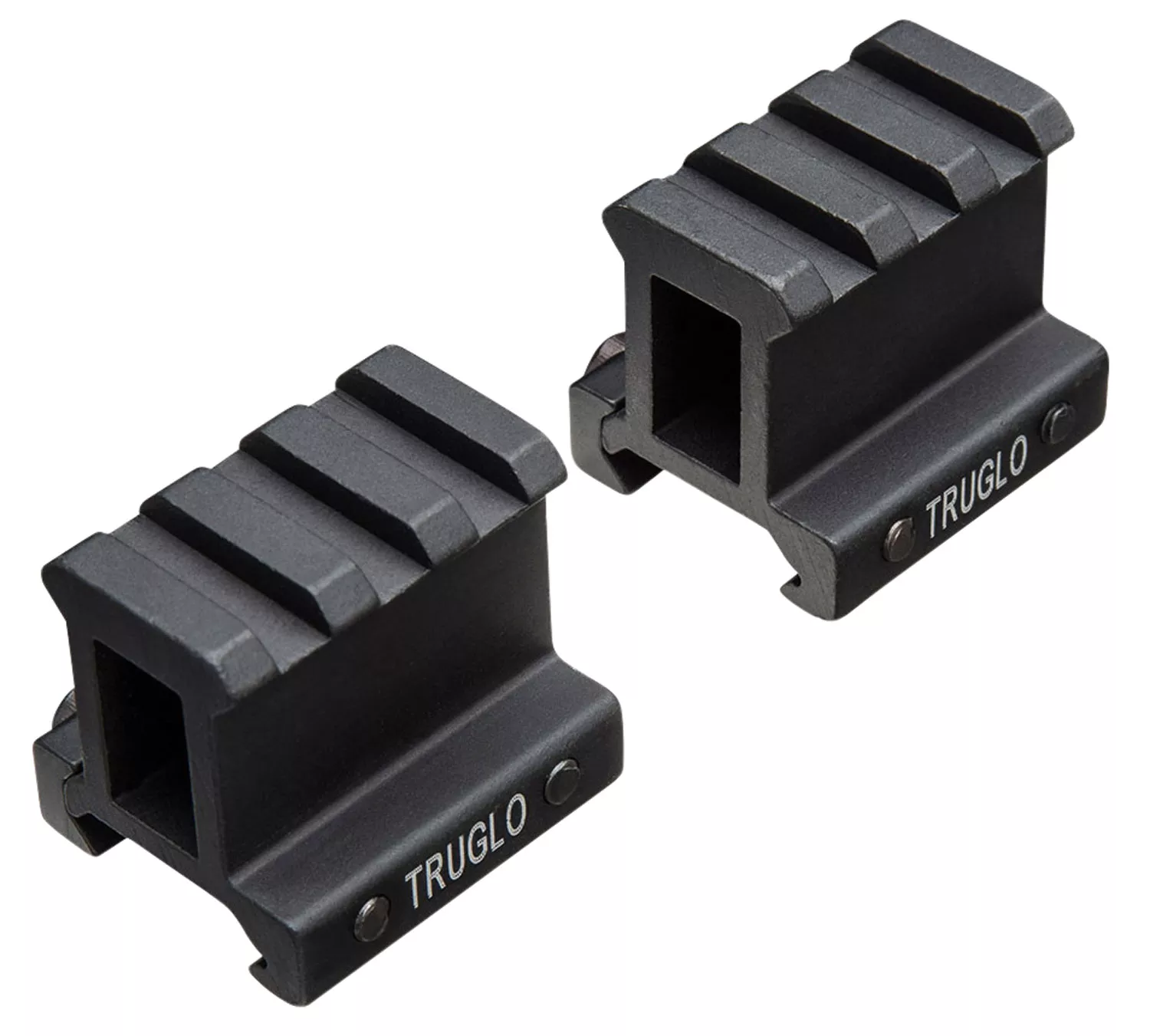 TruGlo TG8992B Picatinny Riser MountMatte Black Anodized