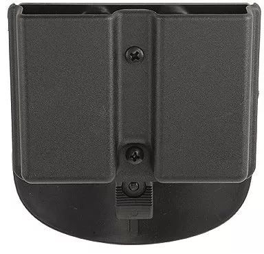 Uncle Mikes Single Row/Double Magazine Case w/Paddle (51372)