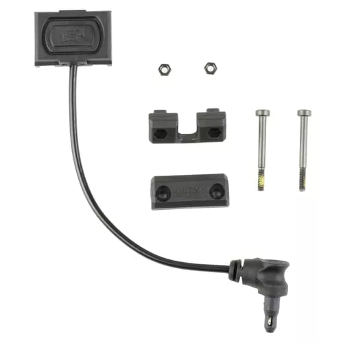 UNITY MODBUTTON LT CRN LSR 4.5" BLK