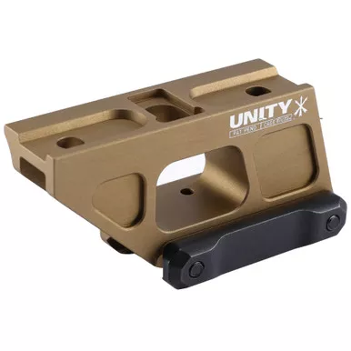 Unity Tactical FAST Micro | Red Dot Mount | 2.26" Optical Height | Compatible with CompM5s | CompM5b | Duty RDS Footprints | Anodized Finish | Black | FST-MISB