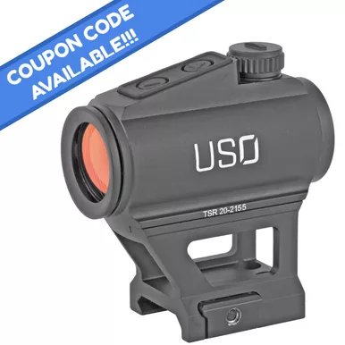US Optics TSR-1X Red Dot - 5 MOA dot -SPECIAL CODE AVAILABLE!