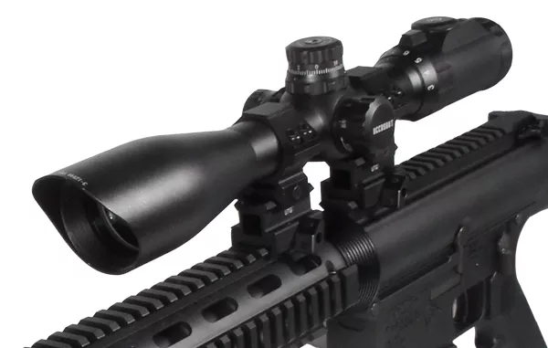 UTG Med-pro Compact Riser Mount, 0.83" High, 3 Slots