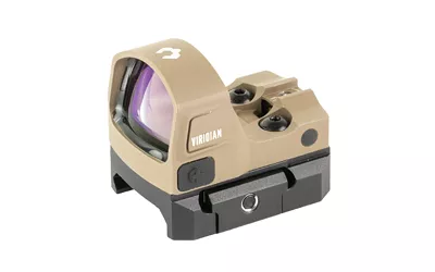 VIRIDIAN RFX15 GRN DOT SHIELD FDE