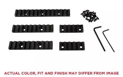VLTOR Picatinny 2" Rail Section For Keymod Black