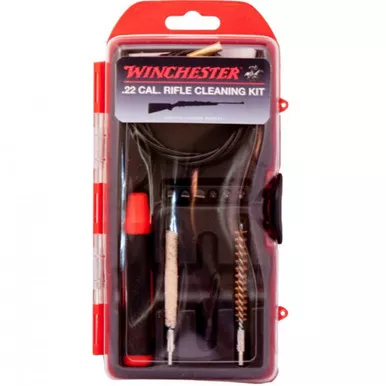 WINCHESTER MINI-PULL RIFLE CLEANING KIT | 12 PIECE | 22 CAL | DACWIN22LR