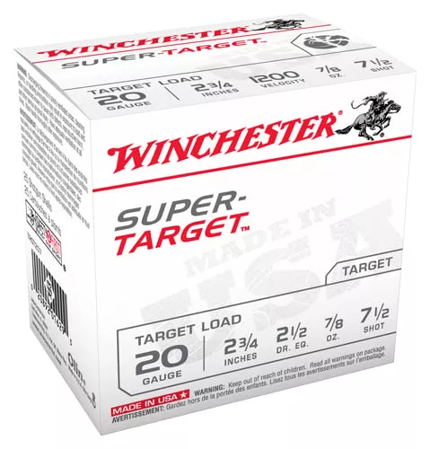 WINCHESTER TARGET 20GA 2.75" 7