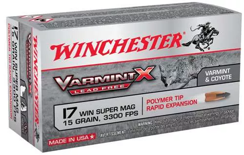 WINCHESTER VARMINT X 17WSM 15G