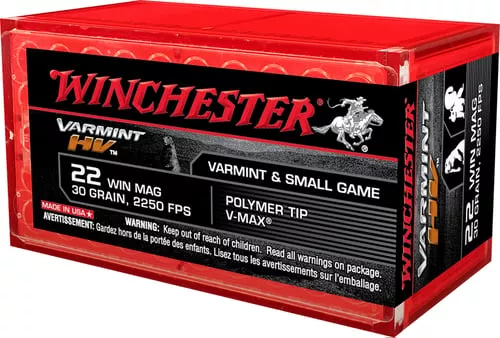 WINCHESTER VRMNT 22WM 30GR PLM