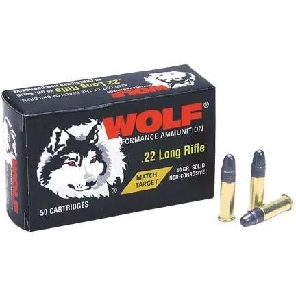 Wolf Match Target Rimfire Ammu