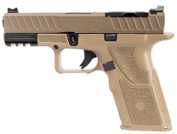 ZEV OZ9C FDE/BLK 9MM 4'
