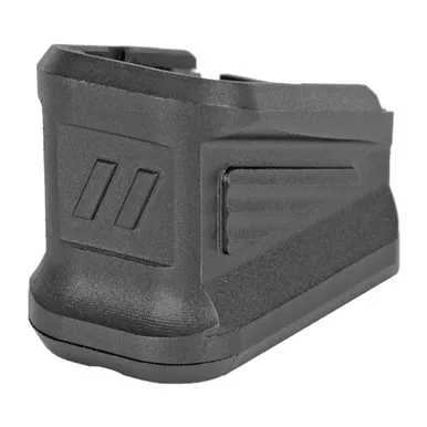 ZEV Technologies Polymer Base Pad +5 | Black | For Glock 17 | BPAD-G17-5-B