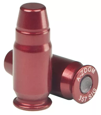 A-Zoom Snap Caps | 357 Sig | 5 Pack | Red | 15159